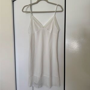 Y2K Victorias Secret White Slip Dress
